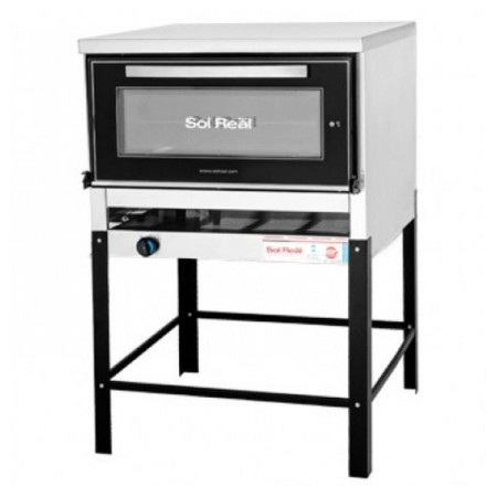 HORNO PIZZERO 12 MOLDES VISOR - SOL REAL