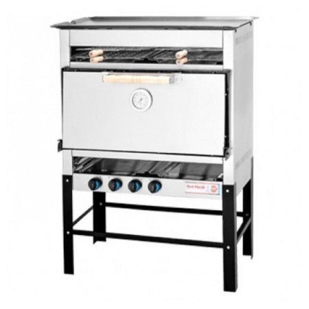 HORNO MULTIPLE CON PLANCHA Y CARLITERO - SOL REAL