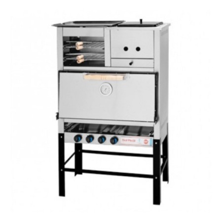 HORNO MULTIPLE CON PLANCHA Y PANCHERA - SOL REAL