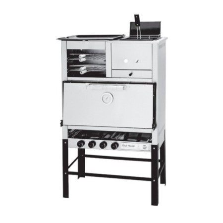 HORNO MULTIPLE CON PLANCHA Y FREIDORA - SOL REAL