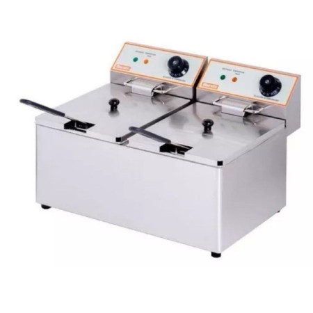 FREIDORA ELECTRICA DOBLE 16 LT - MORETTI