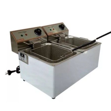 FREIDORA ELECTRICA DOBLE 16 LT - MORETTI 2