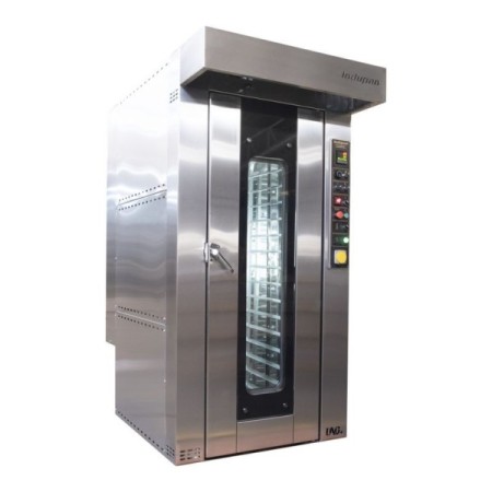 HORNO ROTATIVO A GAS 15 BANDEJAS 70 X 45 CM - INDUPAN