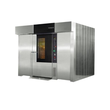 HORNO ROTATIVO A GAS DOBLE 30 BANDEJAS 70 X 90 - INDUPAN